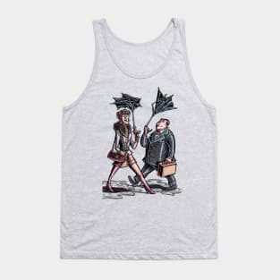 New Yorkers Cheap Umbrellas Tank Top